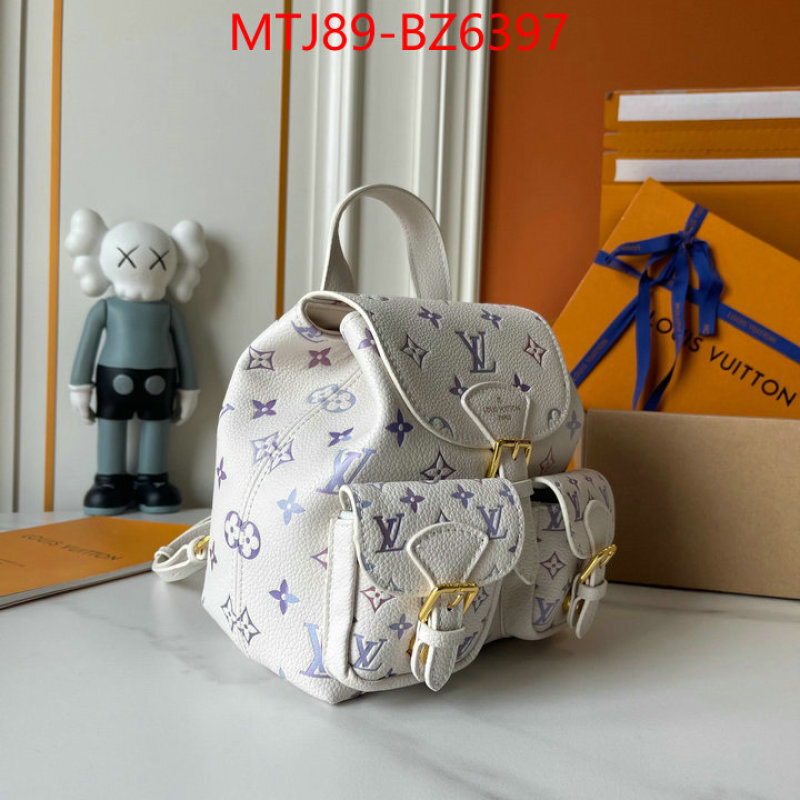 LV Bags(4A)-Backpack- best quality replica ID: BZ6397 $: 89USD,