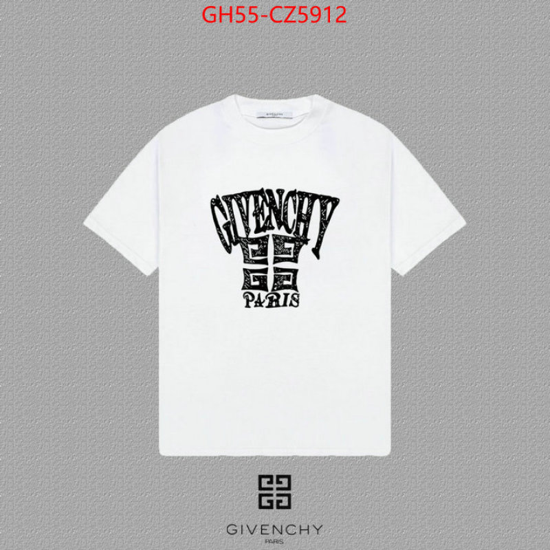 Clothing-Givenchy we provide top cheap aaaaa ID: CZ5912 $: 55USD