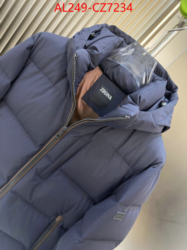 Down jacket Men-Zegna wholesale sale ID: CZ7234 $: 249USD