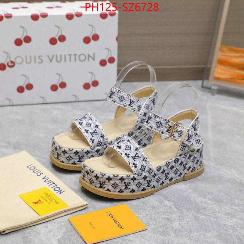 Women Shoes-LV wholesale designer shop ID: SZ6728 $: 125USD