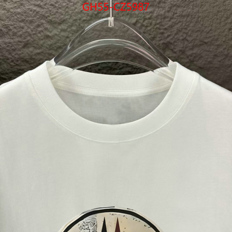 Clothing-Moncler designer fashion replica ID: CZ5987 $: 55USD