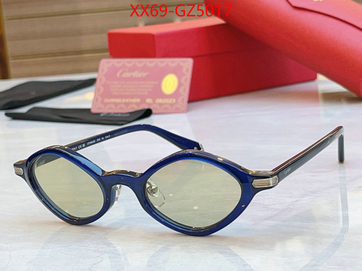 Glasses-Cartier top ID: GZ5017 $: 69USD