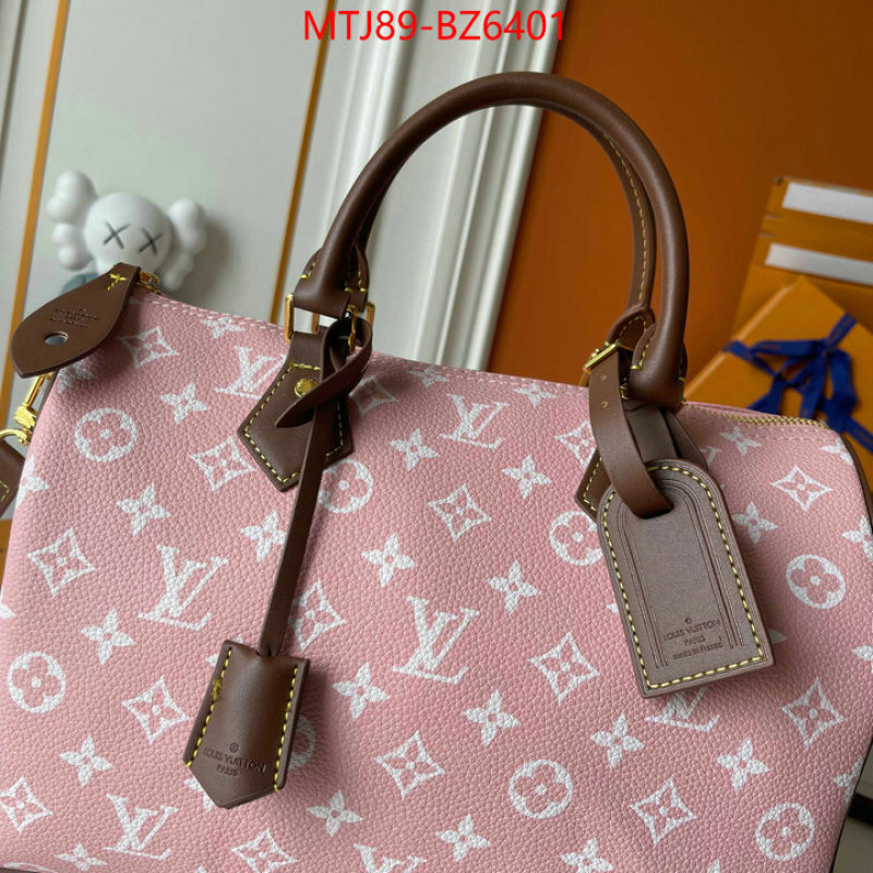 LV Bags(4A)-Speedy- fake high quality ID: BZ6401 $: 89USD,
