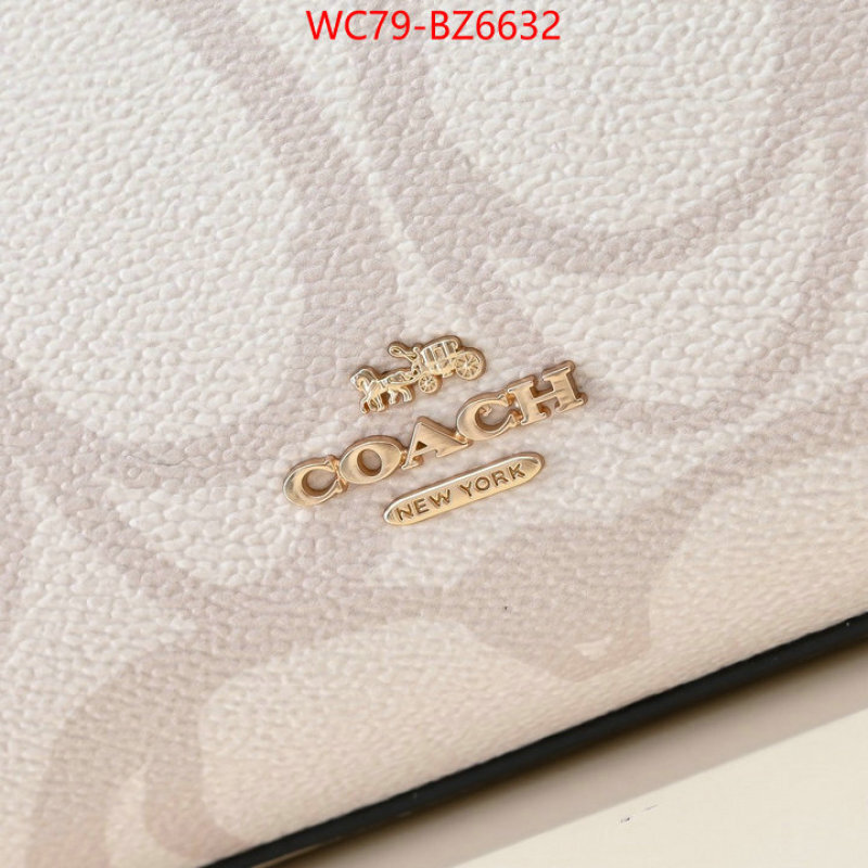 Coach Bags(4A)-Crossbody- fake high quality ID: BZ6632 $: 79USD,