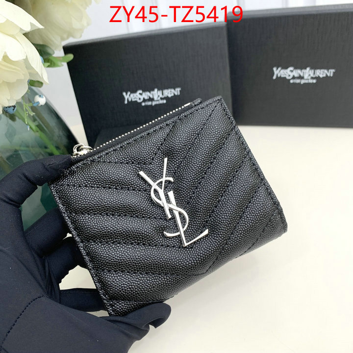 YSL Bags(4A)-Wallet- buy best quality replica ID: TZ5419 $: 45USD,