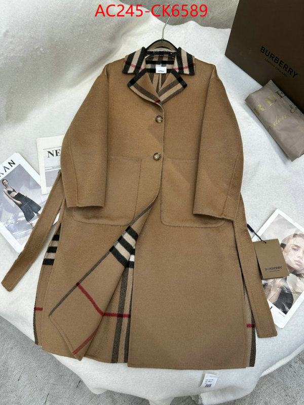 Down jacket Women-Burberry luxury 7 star replica ID: CK6589 $: 245USD