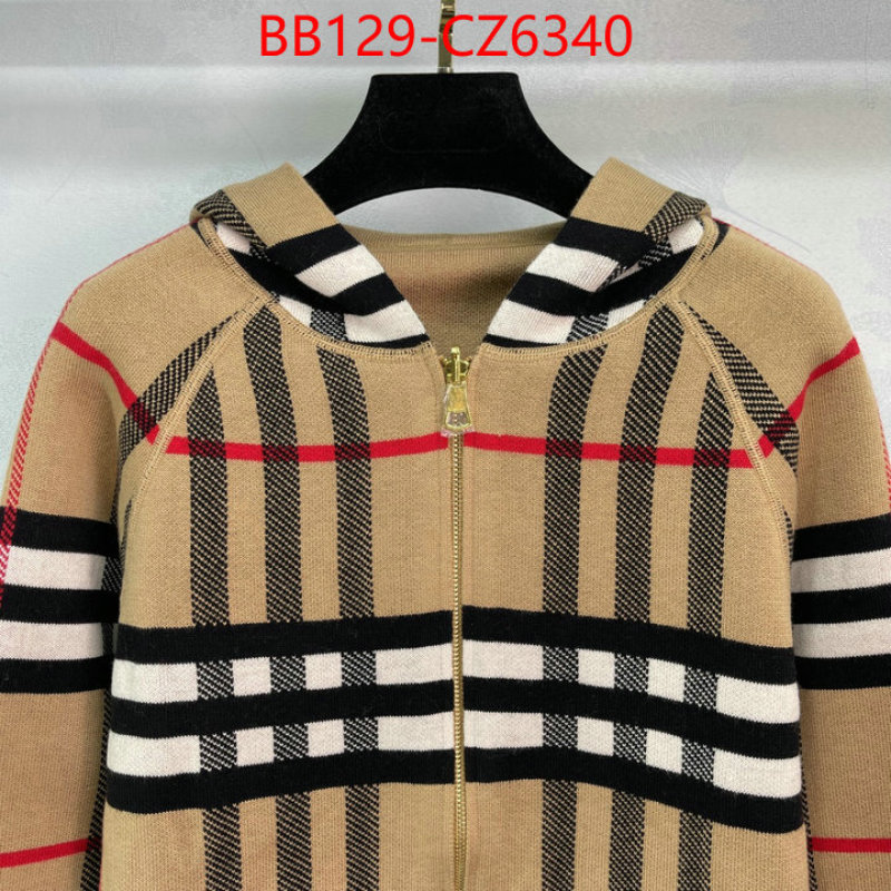 Clothing-Burberry luxury fashion replica designers ID: CZ6340 $: 129USD