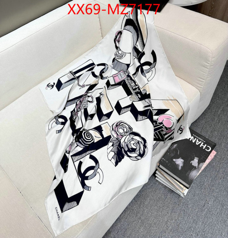 Scarf-Chanel brand designer replica ID: MZ7177 $: 69USD