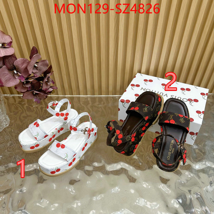 Women Shoes-LV buy replica ID: SZ4826 $: 129USD