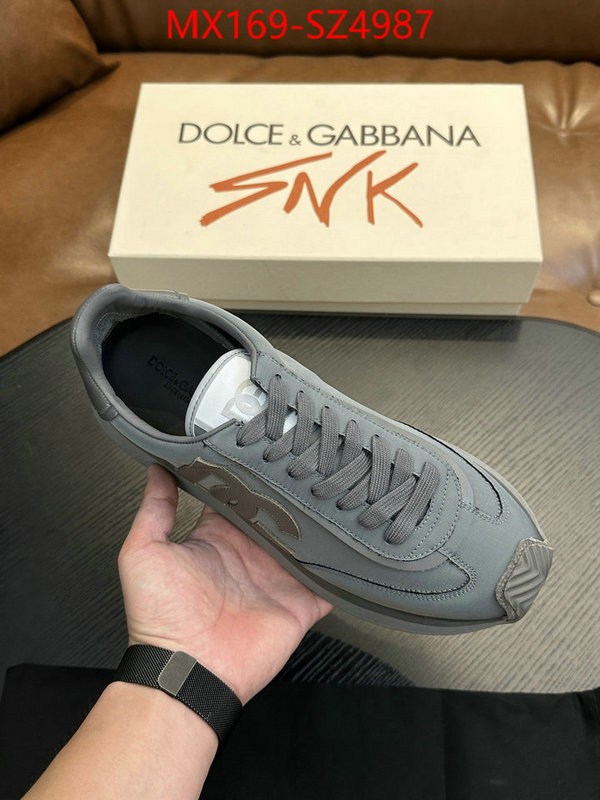 Men Shoes-DG best quality fake ID: SZ4987 $: 169USD