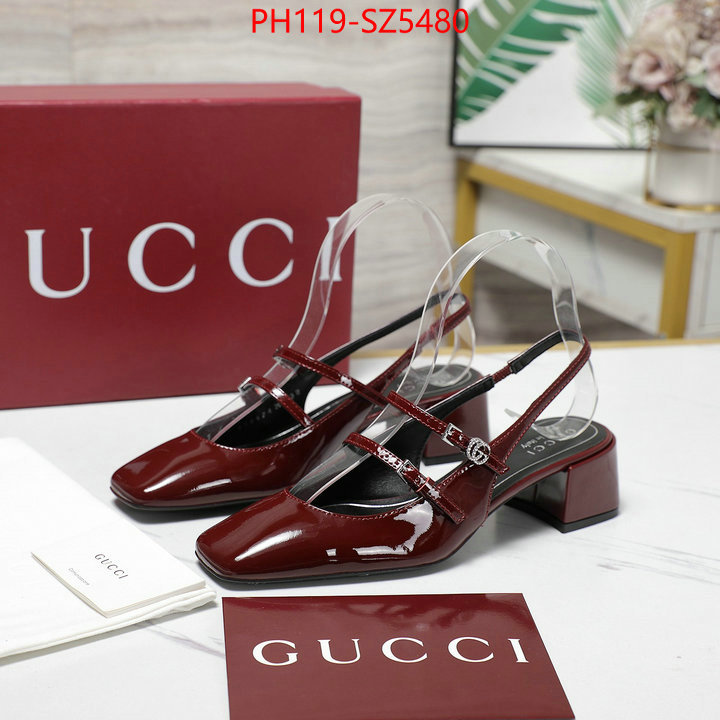 Women Shoes-Gucci top perfect fake ID: SZ5480 $: 119USD