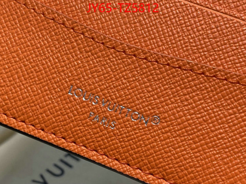 LV Bags(TOP)-Wallet 1:1 replica ID: TZ5812 $: 65USD,
