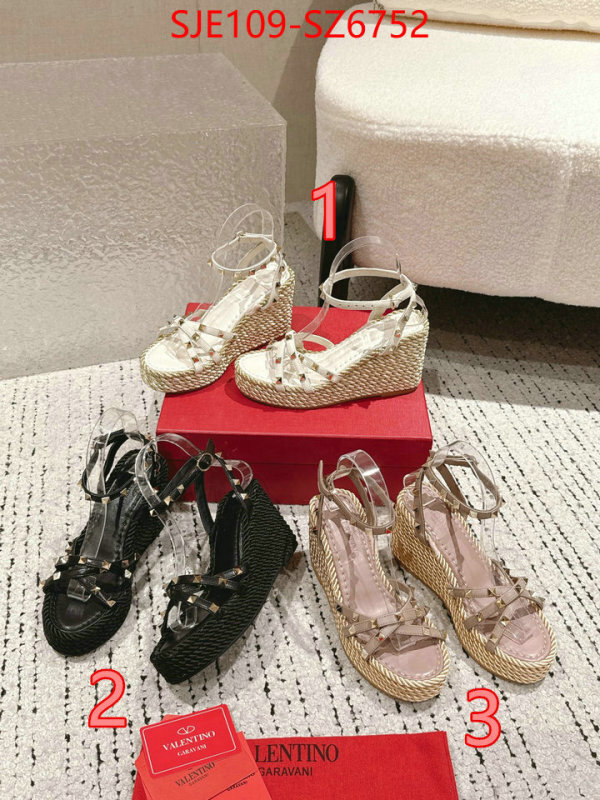 Women Shoes-Valentino knockoff highest quality ID: SZ6752 $: 109USD