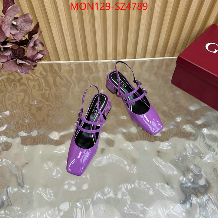 Women Shoes-Gucci top quality designer replica ID: SZ4789 $: 129USD