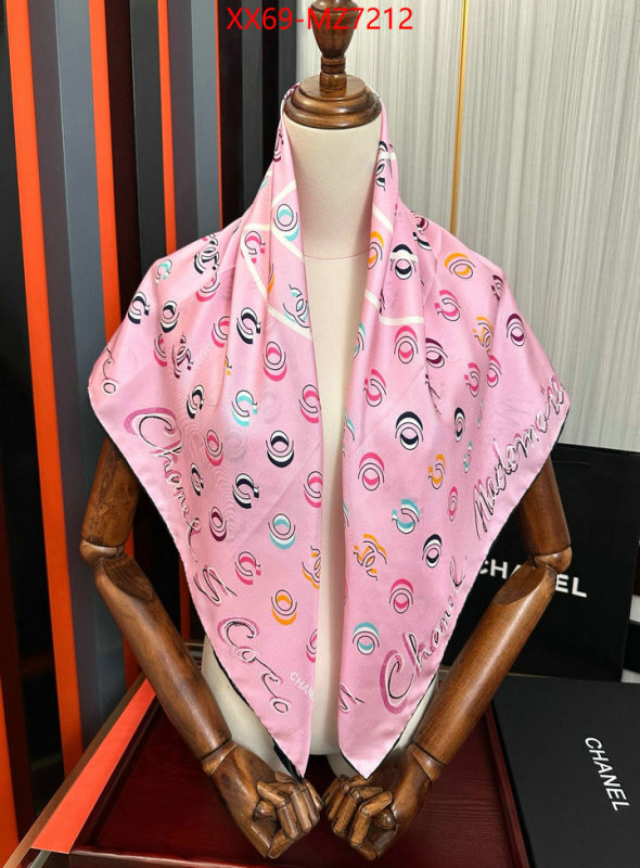 Scarf-Chanel buy high-quality fake ID: MZ7212 $: 69USD
