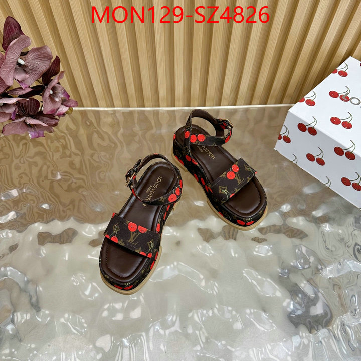 Women Shoes-LV buy replica ID: SZ4826 $: 129USD