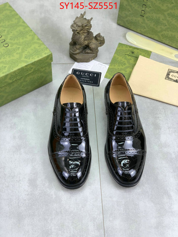 Men Shoes-Gucci best wholesale replica ID: SZ5551 $: 145USD