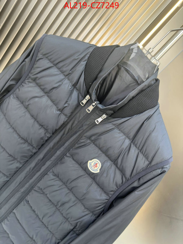 Down jacket Men-Moncler luxury fashion replica designers ID: CZ7249 $: 219USD