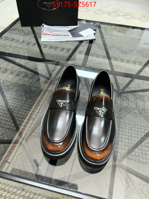 Men shoes-Prada aaaaa+ replica ID: SZ5617 $: 175USD