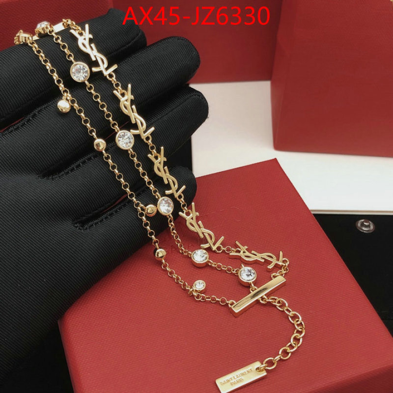 Jewelry-YSL is it illegal to buy dupe ID: JZ6330 $: 45USD