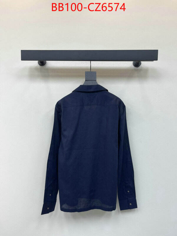Clothing-Prada replica 2024 perfect luxury ID: CZ6574 $: 100USD