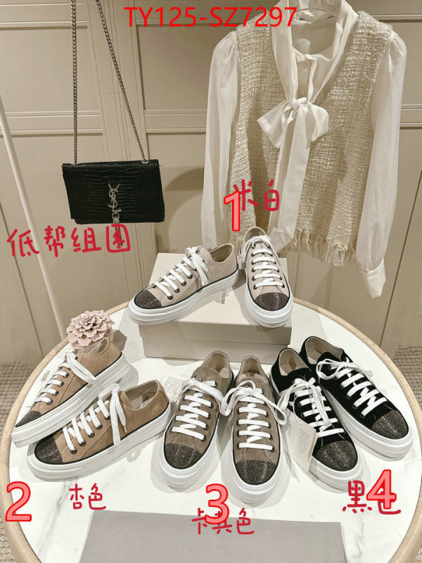 Women Shoes-Brunello cucinelli how to buy replcia ID: SZ7297 $: 125USD