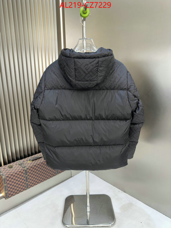 Down jacket Women-Fendi high quality designer ID: CZ7229 $: 219USD