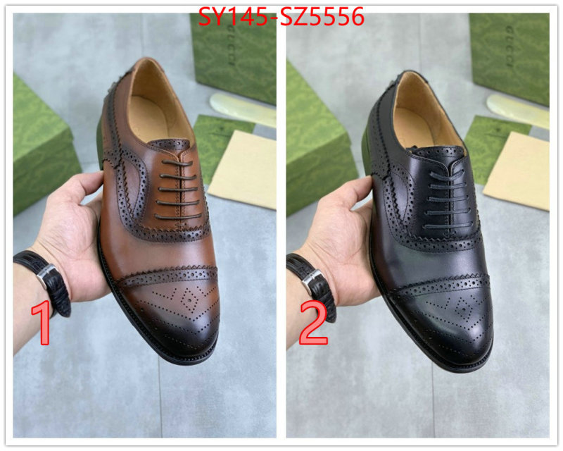 Men Shoes-Gucci fake high quality ID: SZ5556 $: 145USD