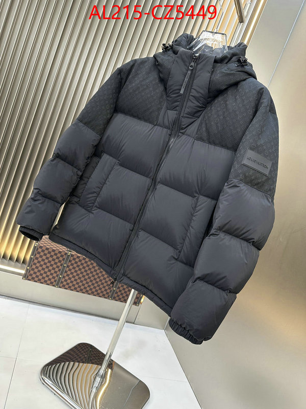 Down jacket Men-LV replica best ID: CZ5449 $: 215USD