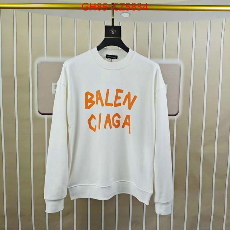 Clothing-Balenciaga best replica quality ID: CZ5834 $: 85USD