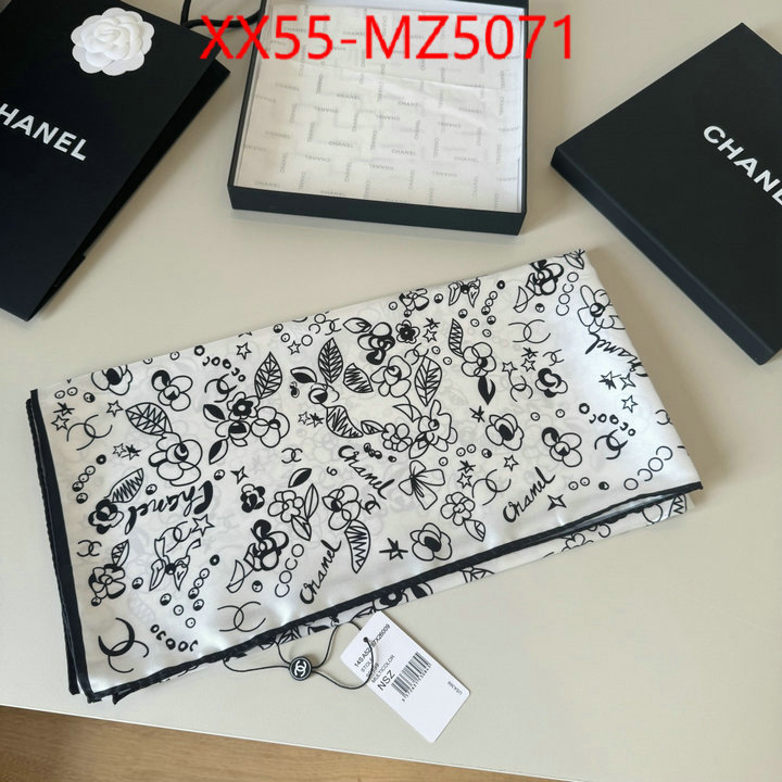Scarf-Chanel 2024 aaaaa replica customize ID: MZ5071 $: 55USD