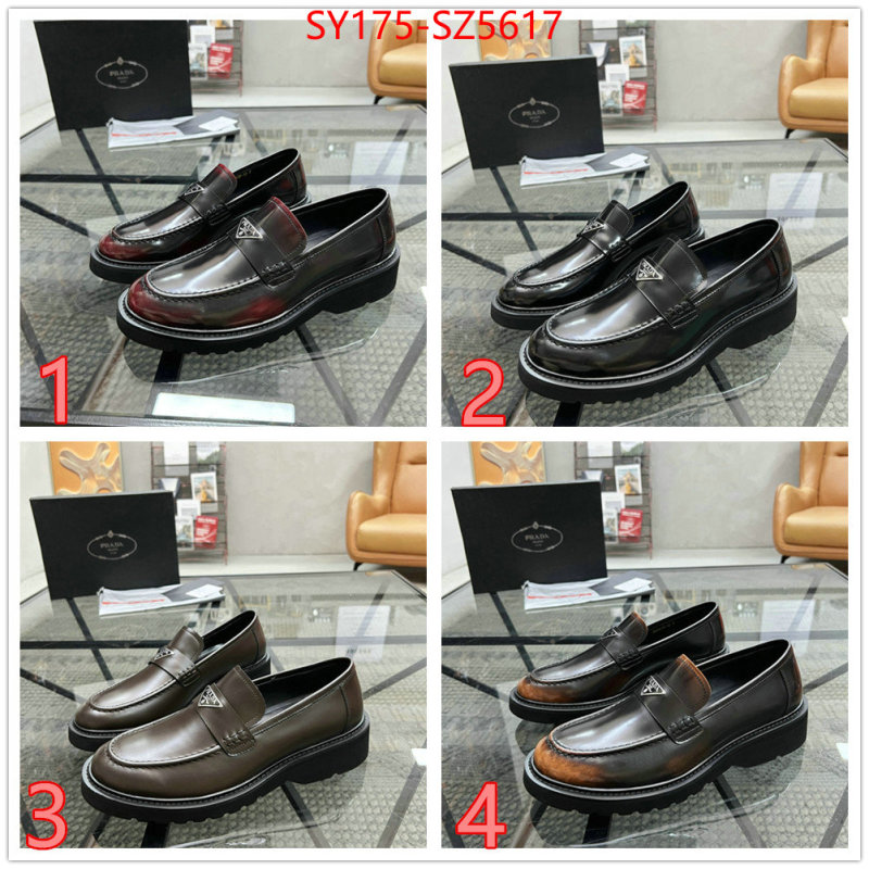 Men shoes-Prada aaaaa+ replica ID: SZ5617 $: 175USD