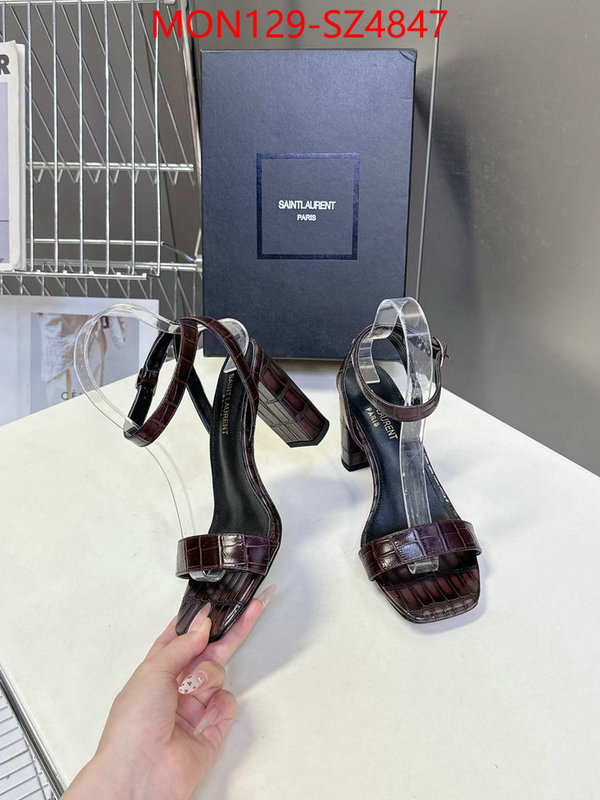 Women Shoes-YSL replica aaaaa+ designer ID: SZ4847 $: 129USD