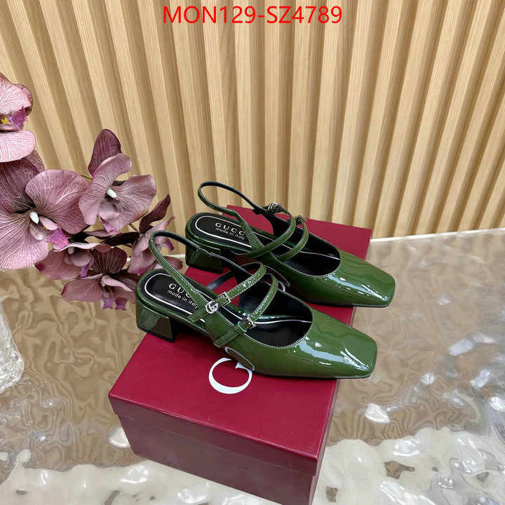 Women Shoes-Gucci top quality designer replica ID: SZ4789 $: 129USD