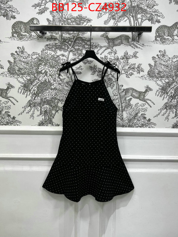 Clothing-MIU MIU replica 1:1 high quality ID: CZ4932 $: 125USD