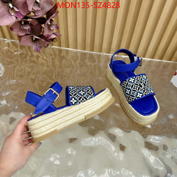 Women Shoes-LV wholesale replica shop ID: SZ4828 $: 135USD