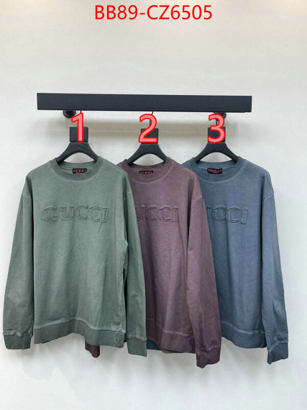 Clothing-Gucci customize best quality replica ID: CZ6505 $: 89USD