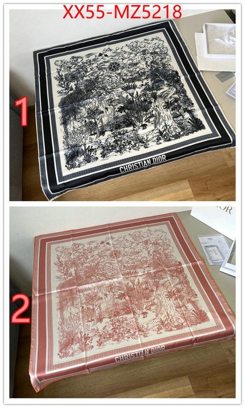 Scarf-Dior outlet sale store ID: MZ5218 $: 55USD