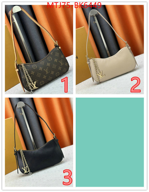 LV Bags(4A)-Handbag Collection- replicas buy special ID: BK6449 $: 75USD,