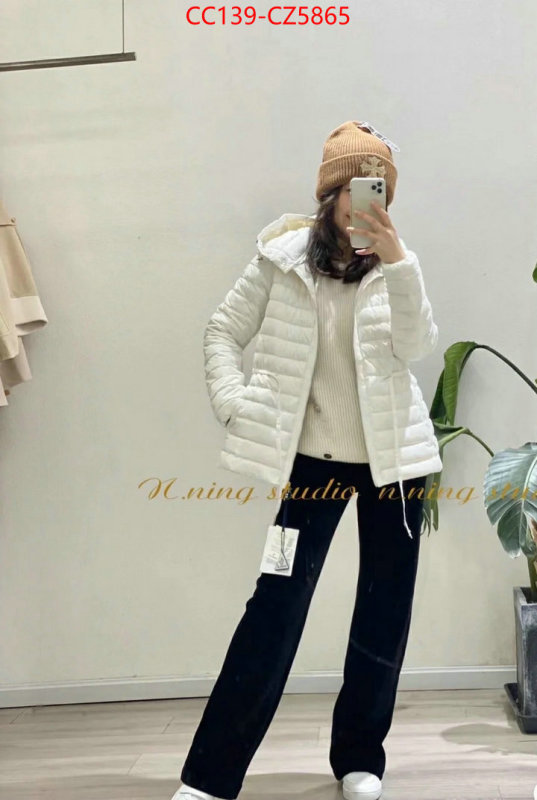 Down jacket Women-Moncler top quality website ID: CZ5865 $: 139USD