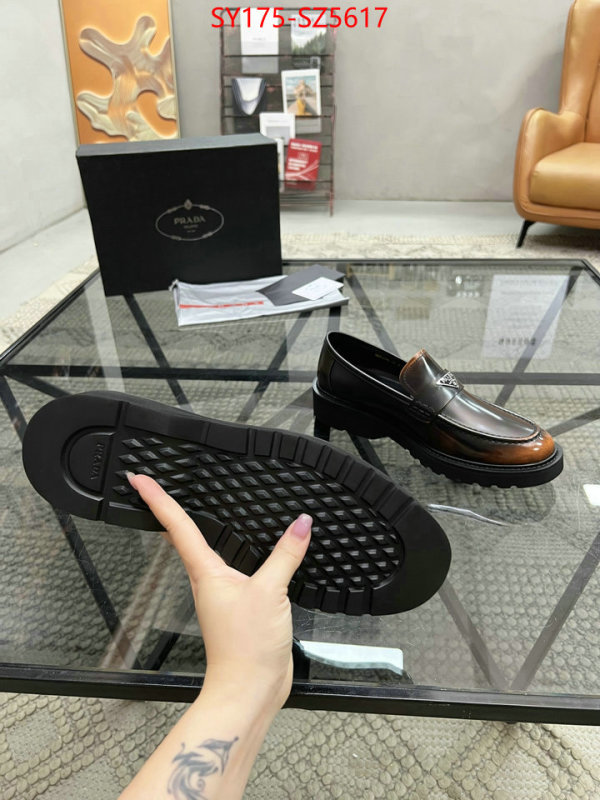 Men shoes-Prada aaaaa+ replica ID: SZ5617 $: 175USD
