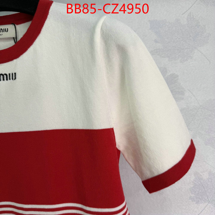 Clothing-MIU MIU the highest quality fake ID: CZ4950 $: 85USD