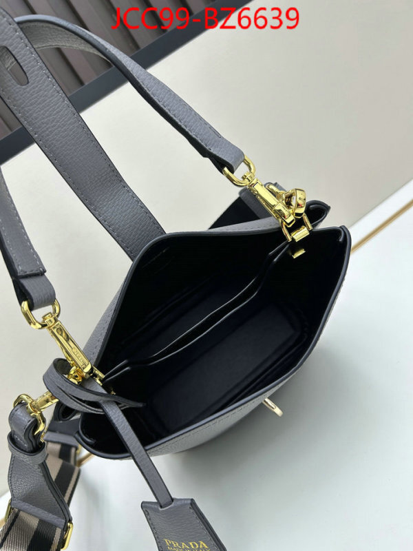 Prada Bags(4A)-bucket bag luxury 7 star replica ID: BZ6639 $: 99USD,