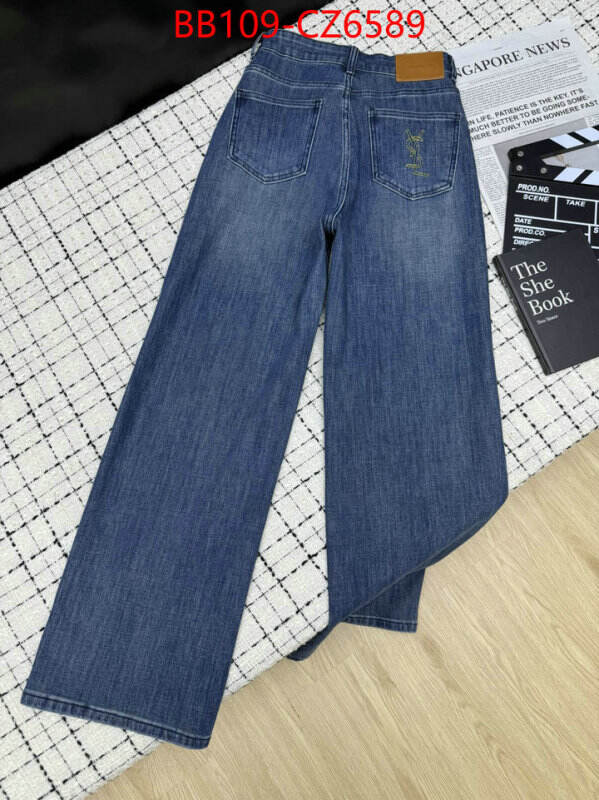 Clothing-YSL aaaaa+ replica designer ID: CZ6589 $: 109USD