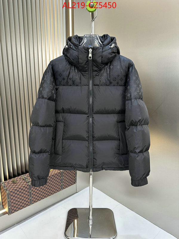 Down jacket Men-LV mirror quality ID: CZ5450 $: 219USD