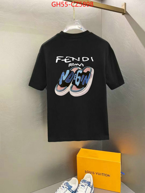 Clothing-Fendi best site for replica ID: CZ5898 $: 55USD