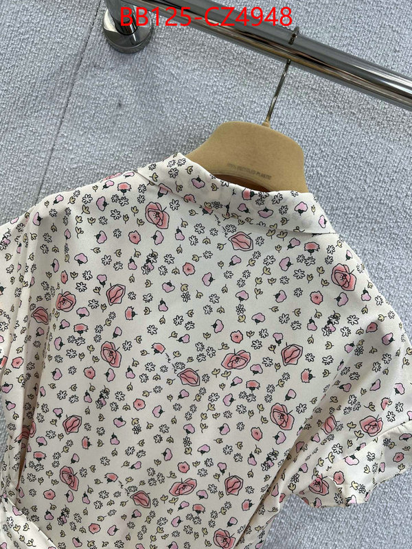 Clothing-MIU MIU quality aaaaa replica ID: CZ4948 $: 125USD