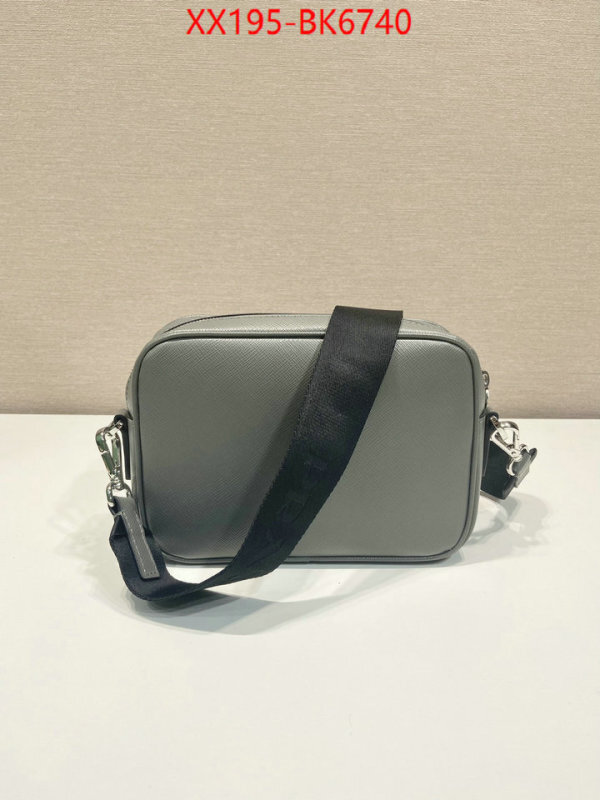 Prada Bags(TOP)-Crossbody- aaaaa+ replica designer ID: BK6740 $: 195USD,