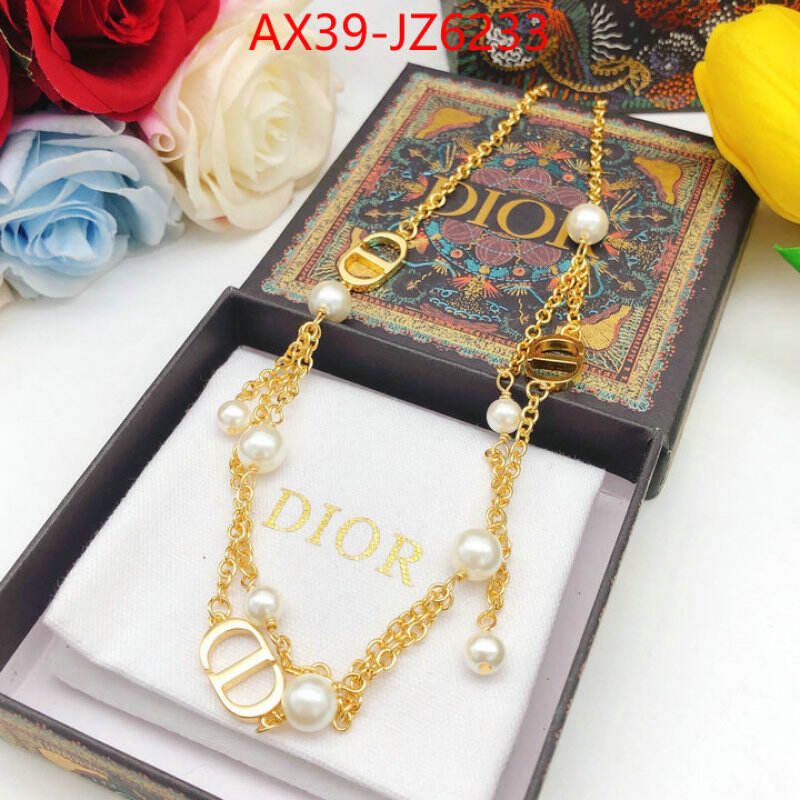 Jewelry-Dior wholesale replica shop ID: JZ6233 $: 39USD