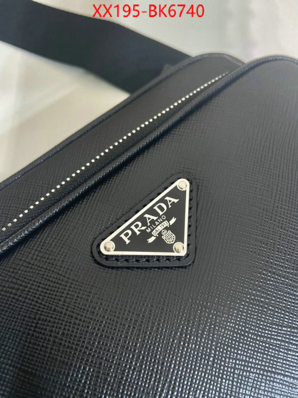 Prada Bags(TOP)-Crossbody- aaaaa+ replica designer ID: BK6740 $: 195USD,